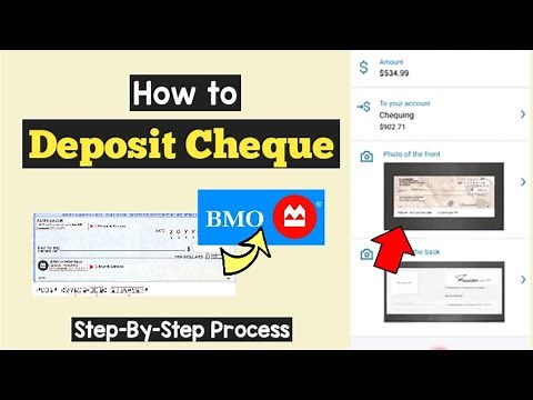 Deposit Cheque BMO | BMO Canada Cheque Deposit Online Mobile by Mobile Cheque Deposit | BMO Harris