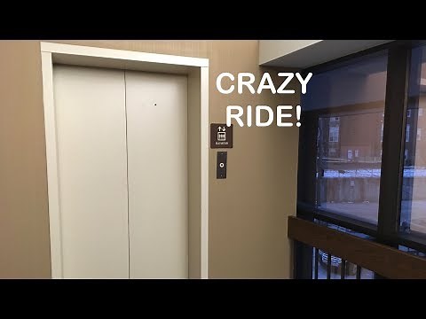 She's gone crazy! The elevator at US bank is drunk and took us on a WILD ride!