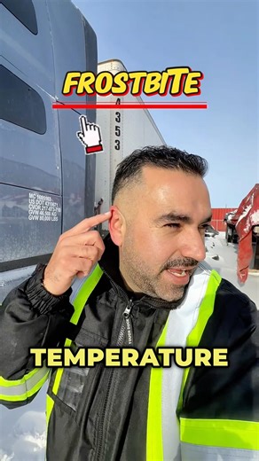 How frostbite 🥶 start on body in -40