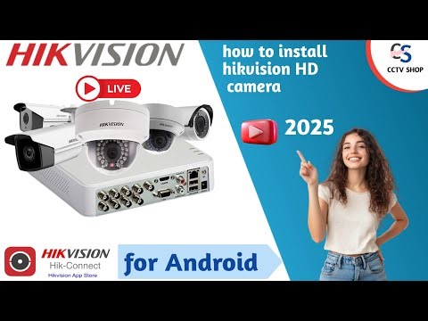 How to Install Your Hikvision HD Surveillance Camera Easily/#cctvcamera #trending