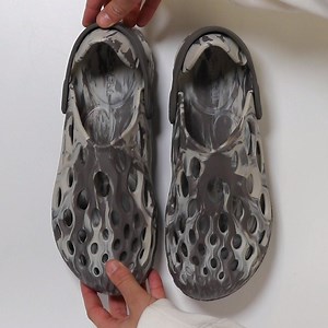 5.6K views · 109 reactions | Made for amphibious adventurers, the new Merrell Hydro Moc is a multi-use, multi-terrain sandal-slash-clog-slash-sneaker hybrid that's just as capable streetside as it is on-deck or underwater! Packed full of moulded and marbled foam comfort goodness, sneak around in stealthy black editions or proudly rock the neon brights straight outta Hype DC, where seven killer colours are available now. #ad | SNEAKER FREAKER MAGAZINE | Facebook