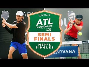 Hunter Johnson v Tama Shimabukuro at the Veolia Atlanta Pickleball Championships