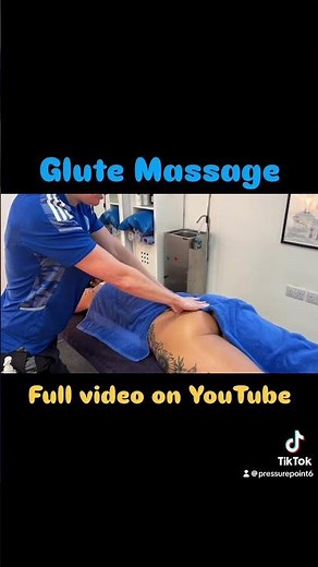 What's the SECRET to a PERFECT Glute Massage? Find out tomorrow with the FULL VIDEO