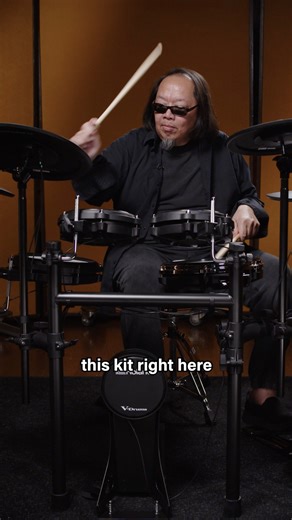 6.7K views · 43 reactions | Fresh looks, features and sounds—new Roland V-Drums models come equipped with enhanced modules, refined snares and much more. Special thanks to Curt "Kirkee B." Bisquera for hosting! | Guitar Center | Facebook