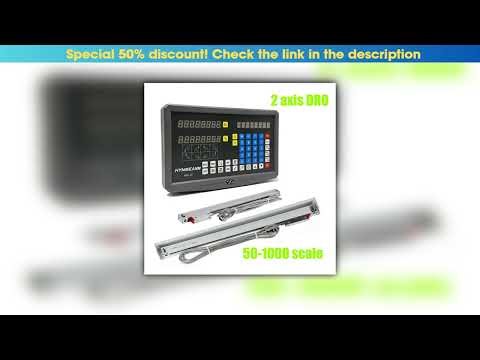 Flash Sale Hymseann SNS-2V 2 Axis DRO kit Milling Lathe Grider Digital Readout Display with 2PCS 5u