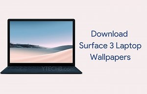 Download Microsoft Surface Laptop 3 Wallpapers [4K Resolution]