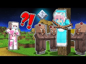 ATUN DI HUKUM VILLAGER di MINECRAFT YANG MARAH ft @BANGJBLOX