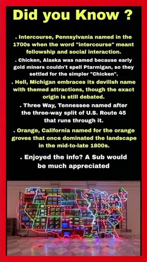 Strange Origins Of US City Names