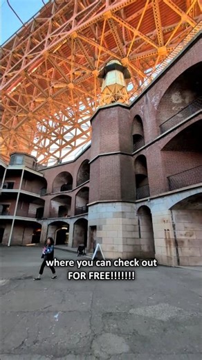 This NATIONAL HISTORIC SITE offers a very UNIQUE view of the Golden Gate Bridge!!!