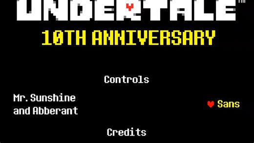 【无伤！】【全站第？】Undertale10周年官方和平线Sans战！