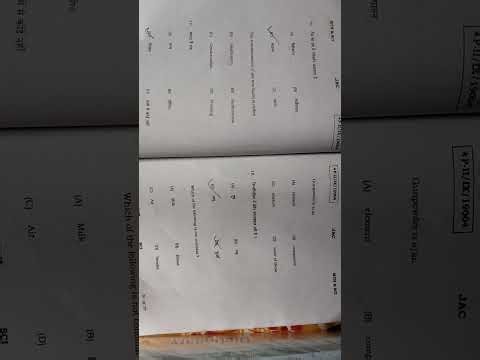 JAC class 9 science previous year question paper 2025