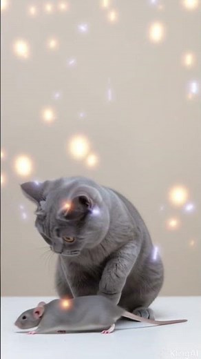 Prowling Cat on the Hunt for Mouse Mayhem #CatAndMouse #ChaseAdventure #FelineFun