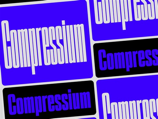 Compressium, New Font!