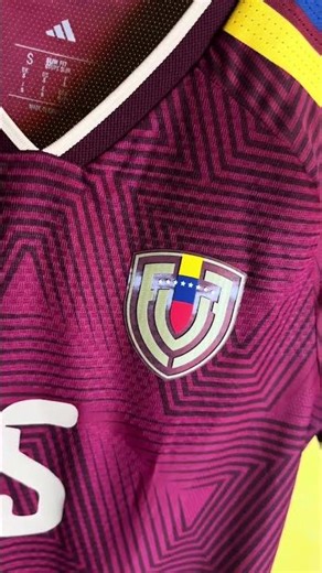 Venezuela new adidas jersey is 😮‍💨💛🇻🇪 #adidas #football #footballjersey
