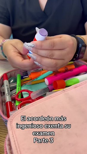 Ideas de acordeones creativos para exámenes