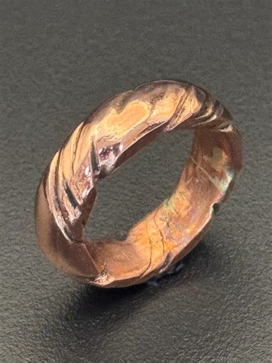 Copper Arch Angel Raphael Ring - Etsy