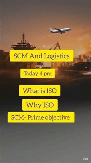 SCM And Logistics: 3 Important Questions. Today 4pm #shorts
