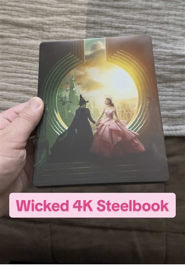 Wicked 4K Steelbook Release Date and Information