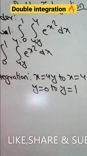 Double integration#firstyearengineering #semester_2 #csgt #engineeringmaths