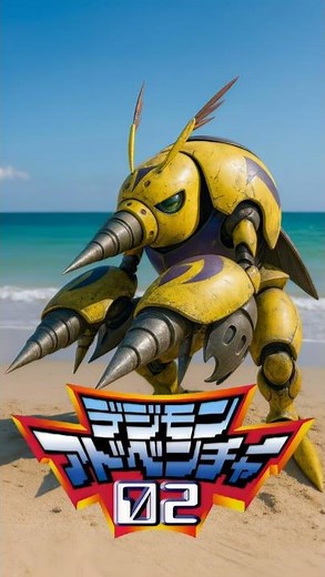 【Digimon】Real-Life：Land & Sea Power Unleashed! Armadimon's Armor Evolution in Reality #digimon