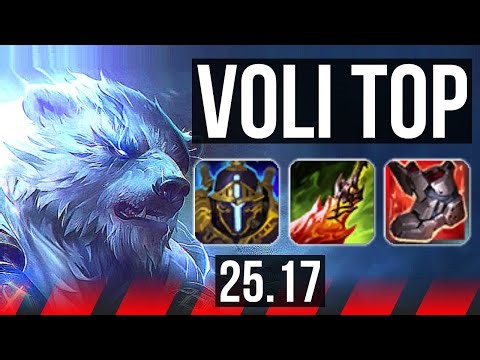 VOLIBEAR vs JAX (TOP) | Dominating | EUW Master | 25.17