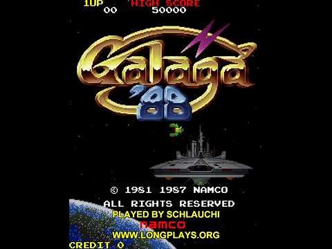 Arcade Longplay [688] Galaga '88