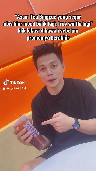 Segarkan Mood dengan Asam Tea Bingxue