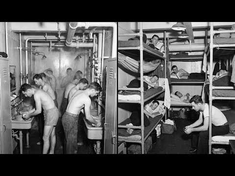 The Brutal Reality of Living on a WW2 Battleship