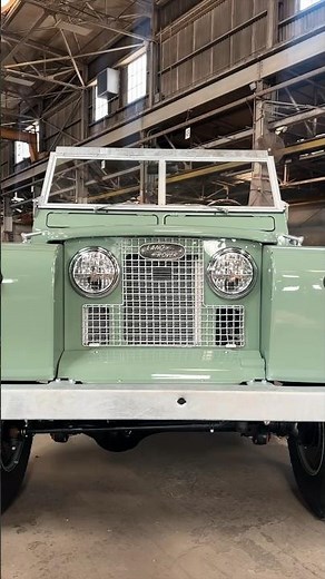Views of our Custom Classic Land Rover Series 88 with a GM LS3 Engine #landrover #offroad