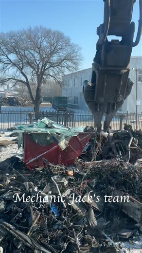 Scrapped Car Process!!! #mechanicjack #mechanic #scrapped #scrapcars | Mechanic Jack's team