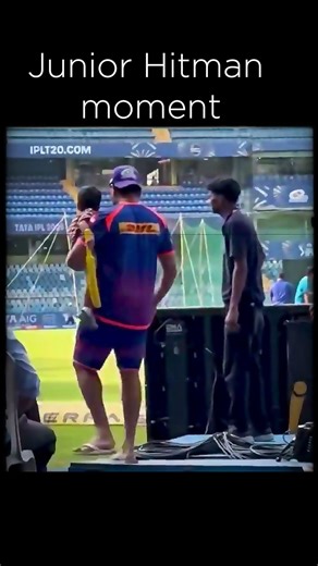 Father & Son 💙 Junior Hitman moment 🥹