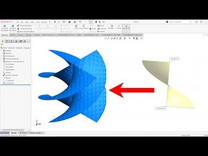 Surface Twist Solidworks Tutorial | Exercise No. 16 | Solidworks Tutorials For Beginners