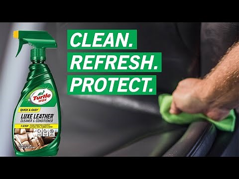 How to Use Quick & Easy Luxe Car Leather Conditioner | Turtle Wax