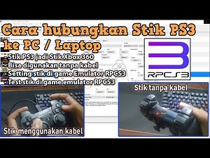 How to Connect a PS3 Controller to a PC or Laptop - Setting Up a PS3 Controller in the RPCS3 Emul...