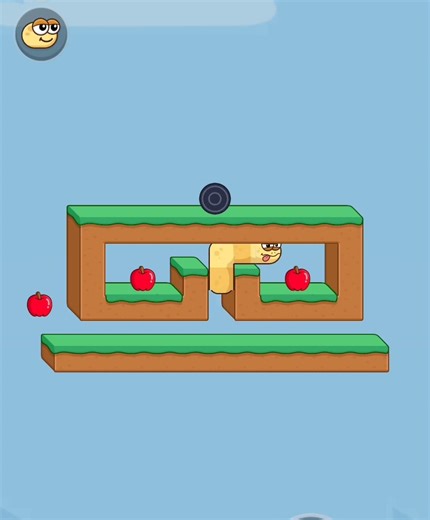 Can You Solve This Snake Puzzle? 🐍🧠#gameplay #mobilegame