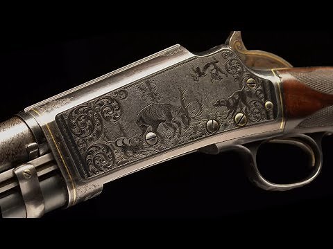 Classic, Factory Engraved Marlin Pump Shotguns