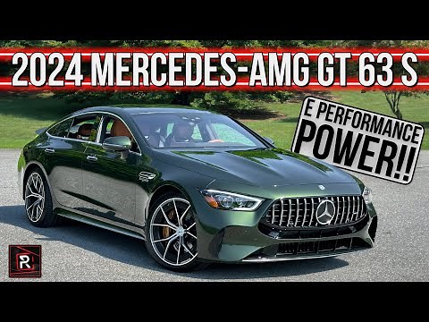 The 2024 Mercedes-AMG GT 63 S E Performance Is The Ultimate Electrified Hyper Speed 4-Door