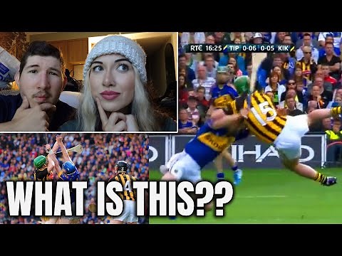 Americans React to Hurling for the First Time – Insane Irish Sport!