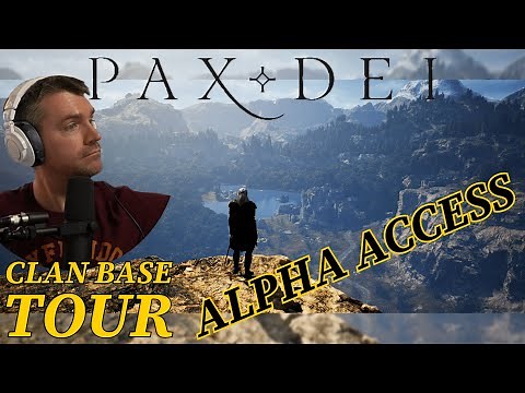 PAX DEI | Ultra Realistic Valheim MMO? (Alpha Access) Base Build Tour