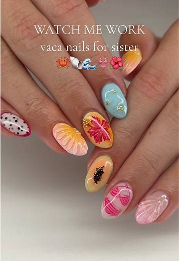 Vacation Nails for Your Beach Getaway