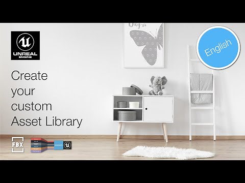 Unreal Engine Tutorial. Creating your own Asset Library - Super Easy method