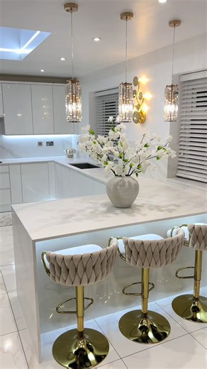 Spring-Inspired Cherry Blossom Centerpiece for the Kitchen