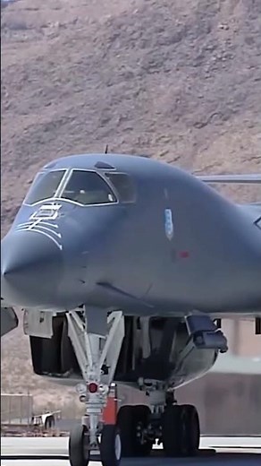 B-1 Lancer Takeoff | Full Afterburner & Engine Roar 🔥✈️ #b1blancer #takeoff #aviation #shorts