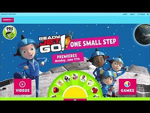 PBS KIDS Ready Jet Go! One Small Step movie homepage takeover