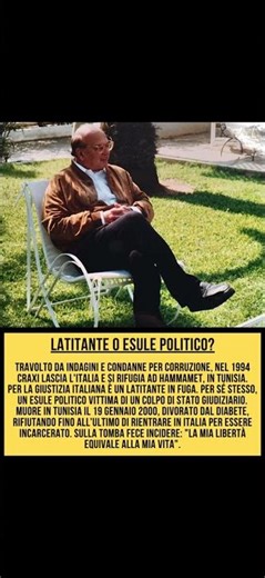 THE RISE AND FALL OF BETTINO CRAXI