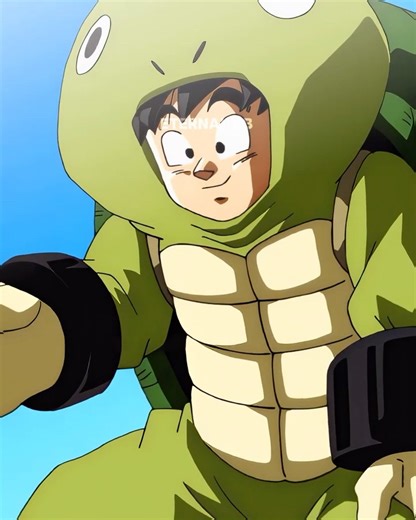 Goku Puts On a Turtle Costume! | Dragon Ball Super #shorts