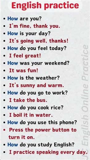 Easy English Everyday|| English conversation Practice|| #englishforbeginners #english