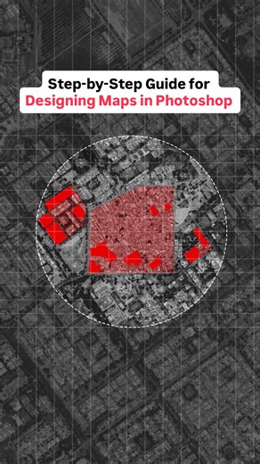 kaarwan on Instagram: "🔥Architects create aesthetic maps using Photoshop software! Found this useful? #archilovers Double Tap ❤️ Watch the full video to learn this method ➡️ ✅ Save & #share with fellow architects! 🙌🏻 Found this helpful? What should we cover next? #Comment below 1) Adding Shadows 2) Adding watermark ___________ Explore more captivating architecture and design related content, follow @kaarwan.india for insights and inspiration! ____________ . . . . . . #reels#tutorial#reelit#tu