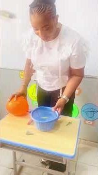 Floating and sinking objects #Heavy objects sink while light objects float#