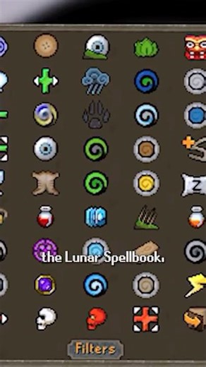 Lunar Spellbook #osrs #runescape #oldschoolrunescape